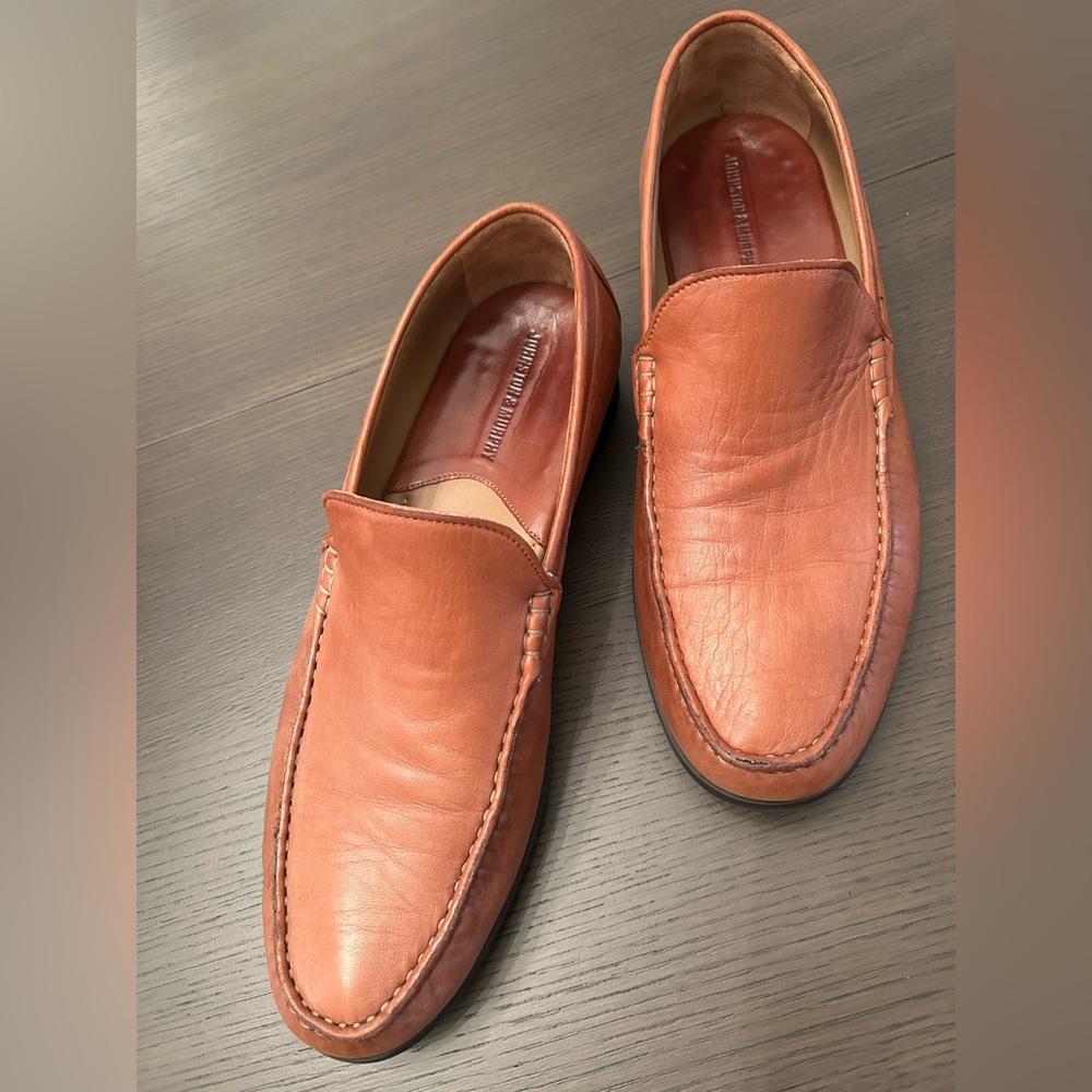 Johnston & Murphy Brown Leather Loafers